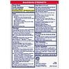 Nutrition label on a product packaging with various text and icons.