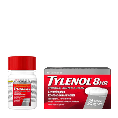 Tylenol 8 Hour Muscle Aches & Pain Acetaminophen Tablets