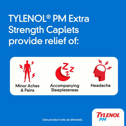 Tylenol PM Extra Strength Sleep Aid Caplets