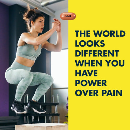 Advil Pain Reliever/Fever Reducer 200 MG Ibuprofen Caplets