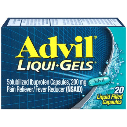 Advil Liqui-Gels 200 MG Ibuprofen Capsules