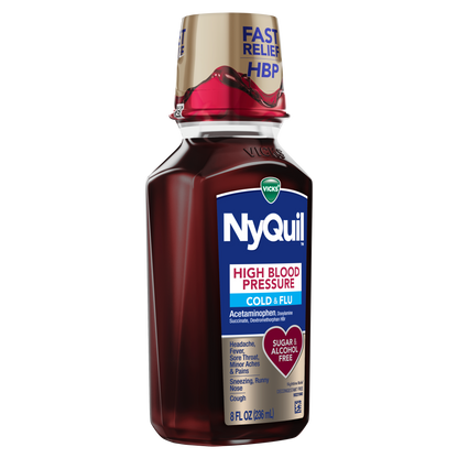 VICKS NYQUIL MAX STRENGTH HIGH BLOOD PRESSURE COLD & FLU