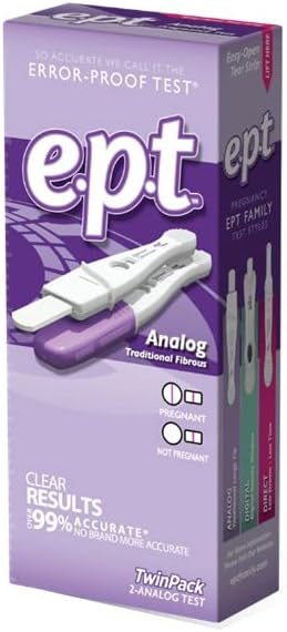 E.p.t Early Pregnancy Test, 2-Count