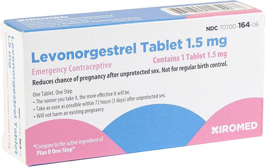 Xiromed Emergency Contraceptive Levonorgestrel 1.5 mg