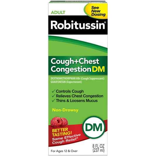 Robitussin Adult Cough + Chest Congestion DM