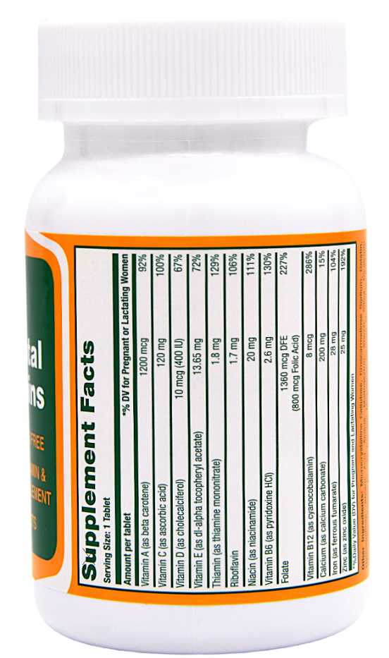 Supplement bottle with label showing 'Supplement Facts' on a white background